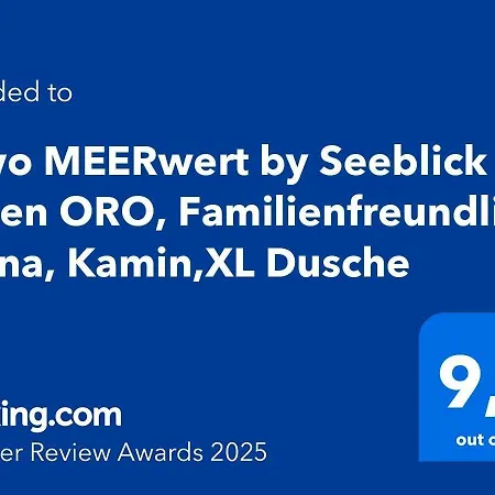 Fewo-meerwert-by-seeblick-ferien-familienfreundlich-3zi-top Апартаменты *